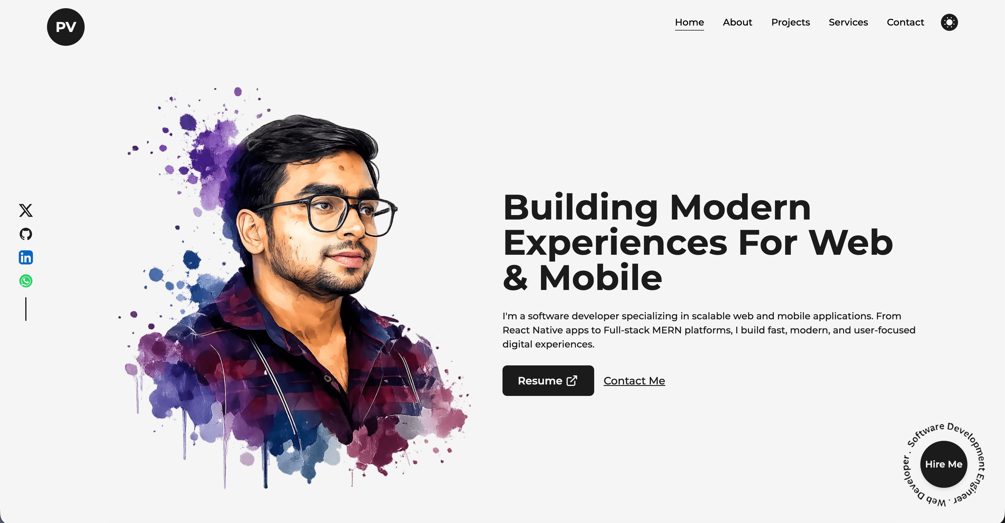 Developer Portfolio